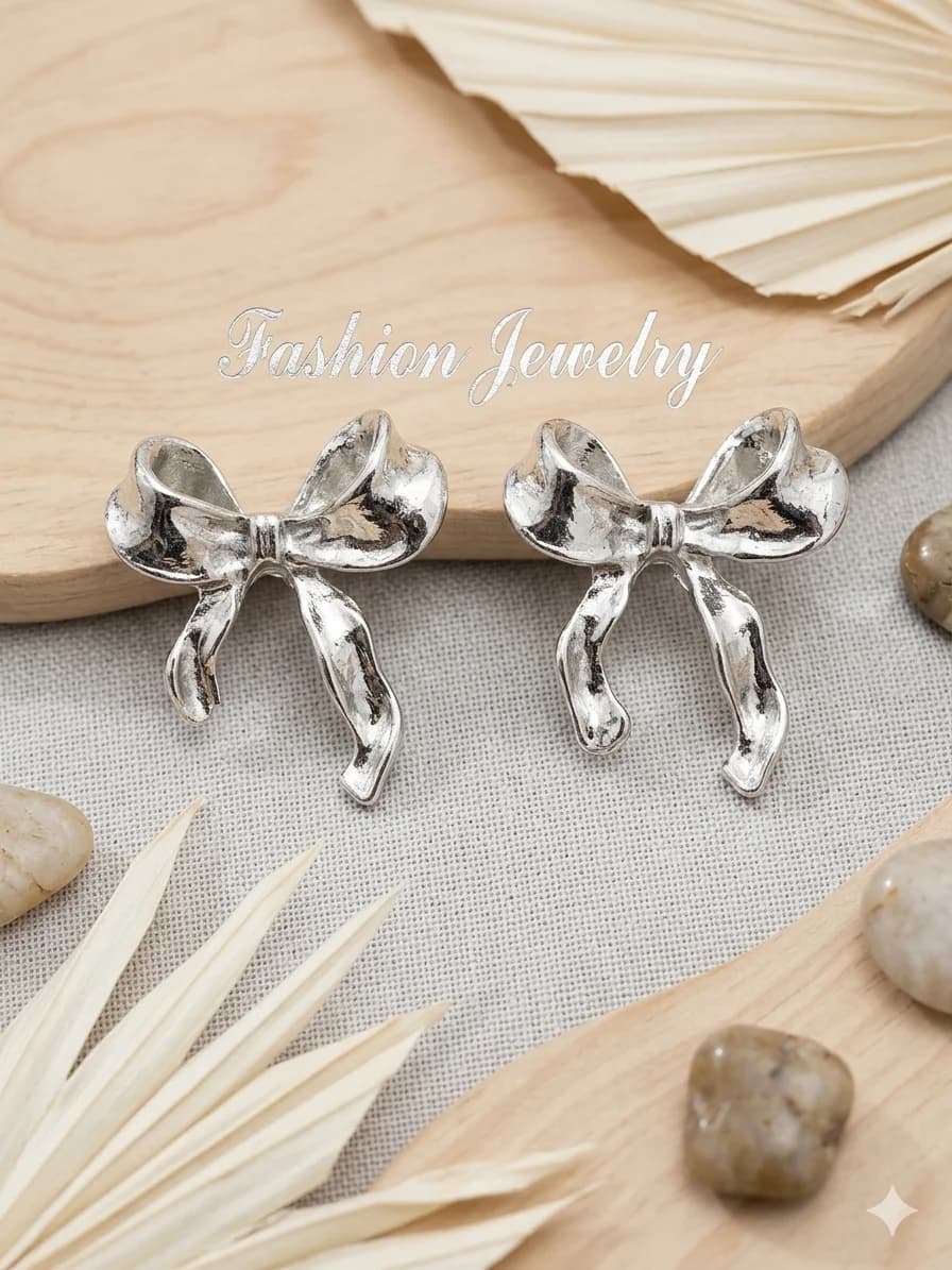WOMEN EARING SILVER PAPIYON