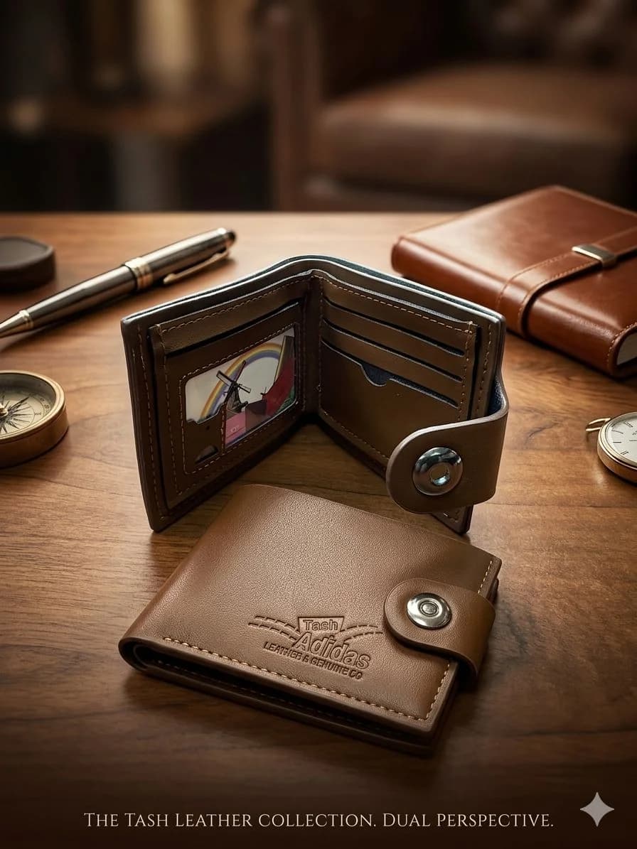 MEN WALLET ADIDAS LEATHER