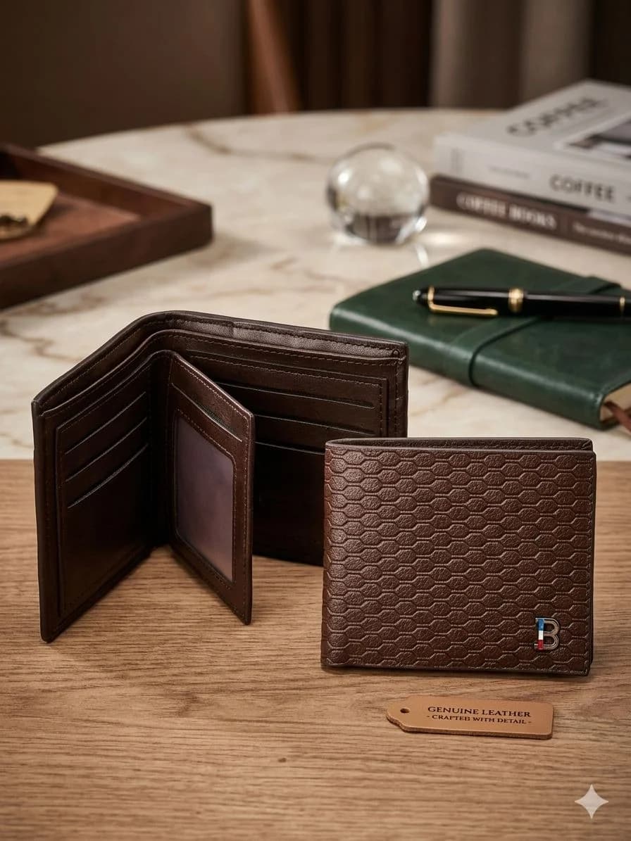 MEN WALLET B FRANCE LEATHER