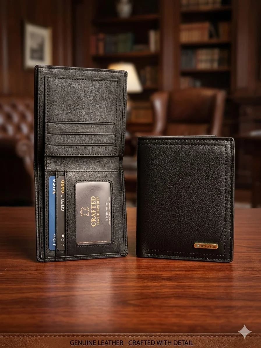 MEN WALLET SAVFOX LEATHER