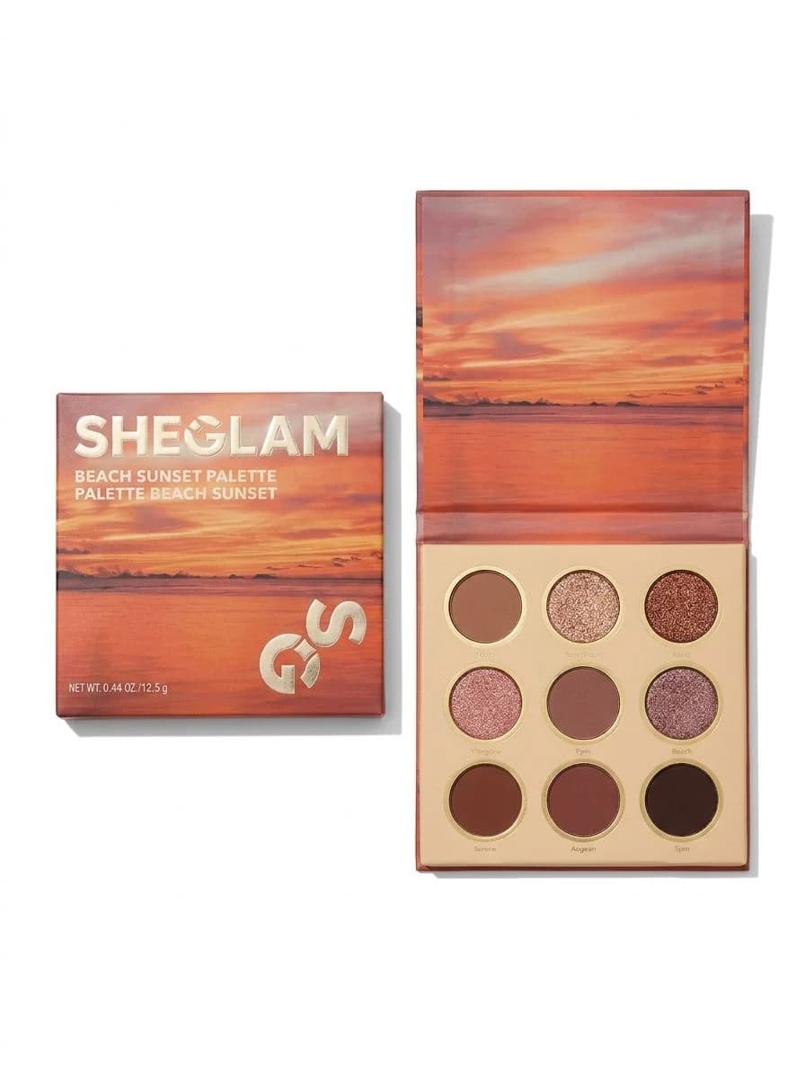 SHEGLAM BEACH SUNSET PALETTE EYE SHADOW