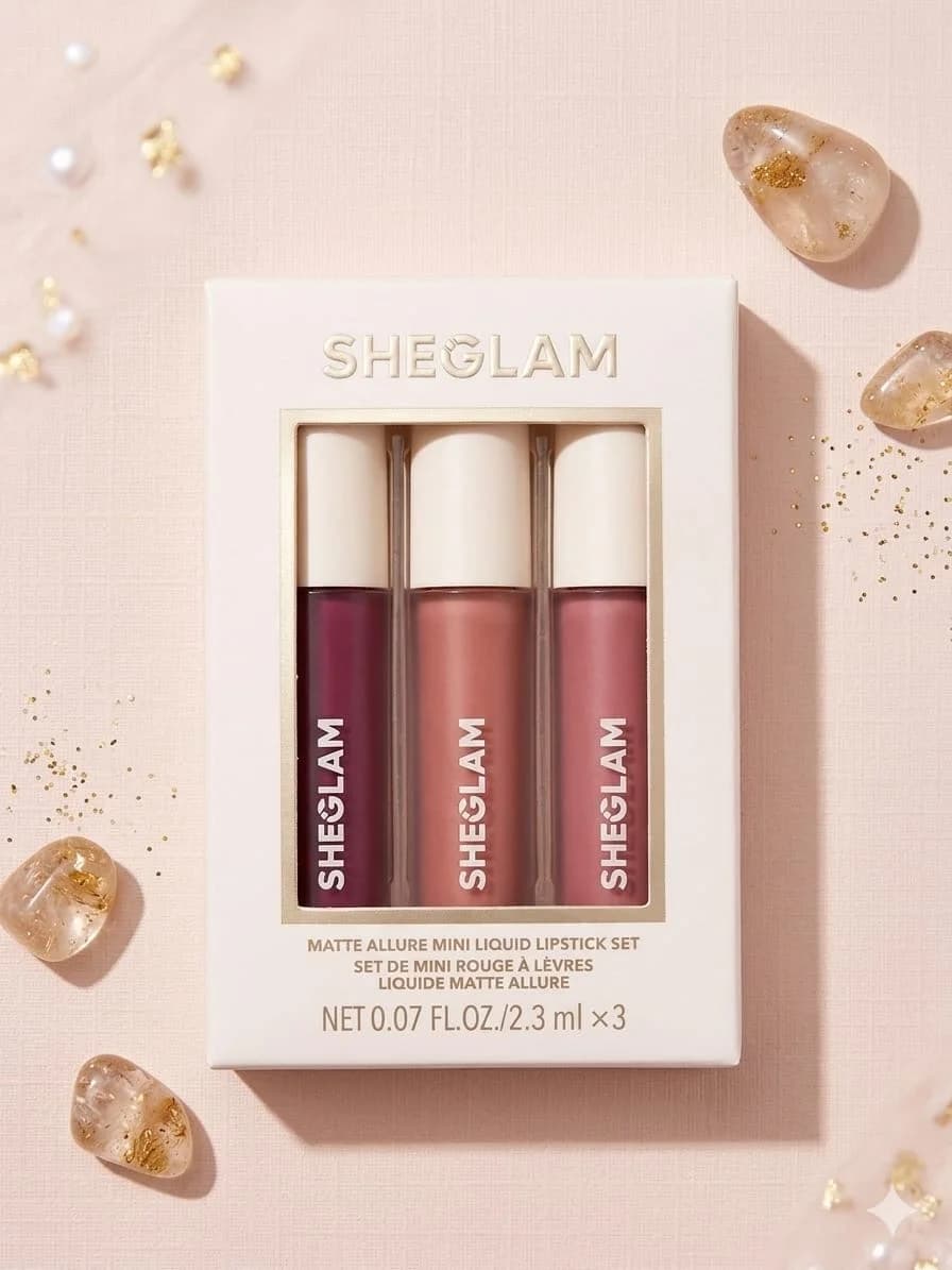 SHEGLAM LIQUID LIPSTICK SET FEEL REAL