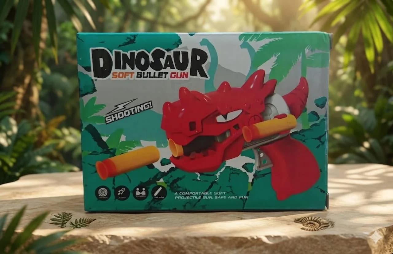 dinosaur soft bullet gun