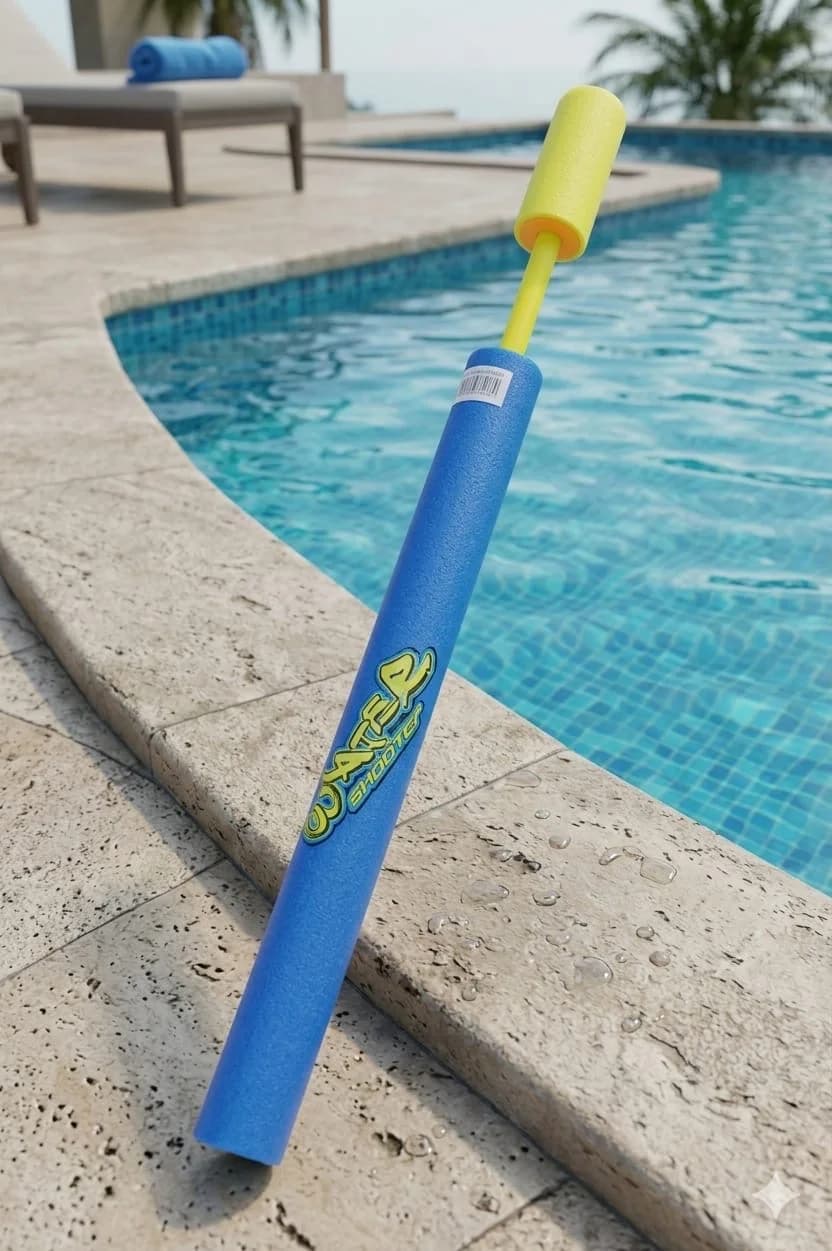 water stick pump red
