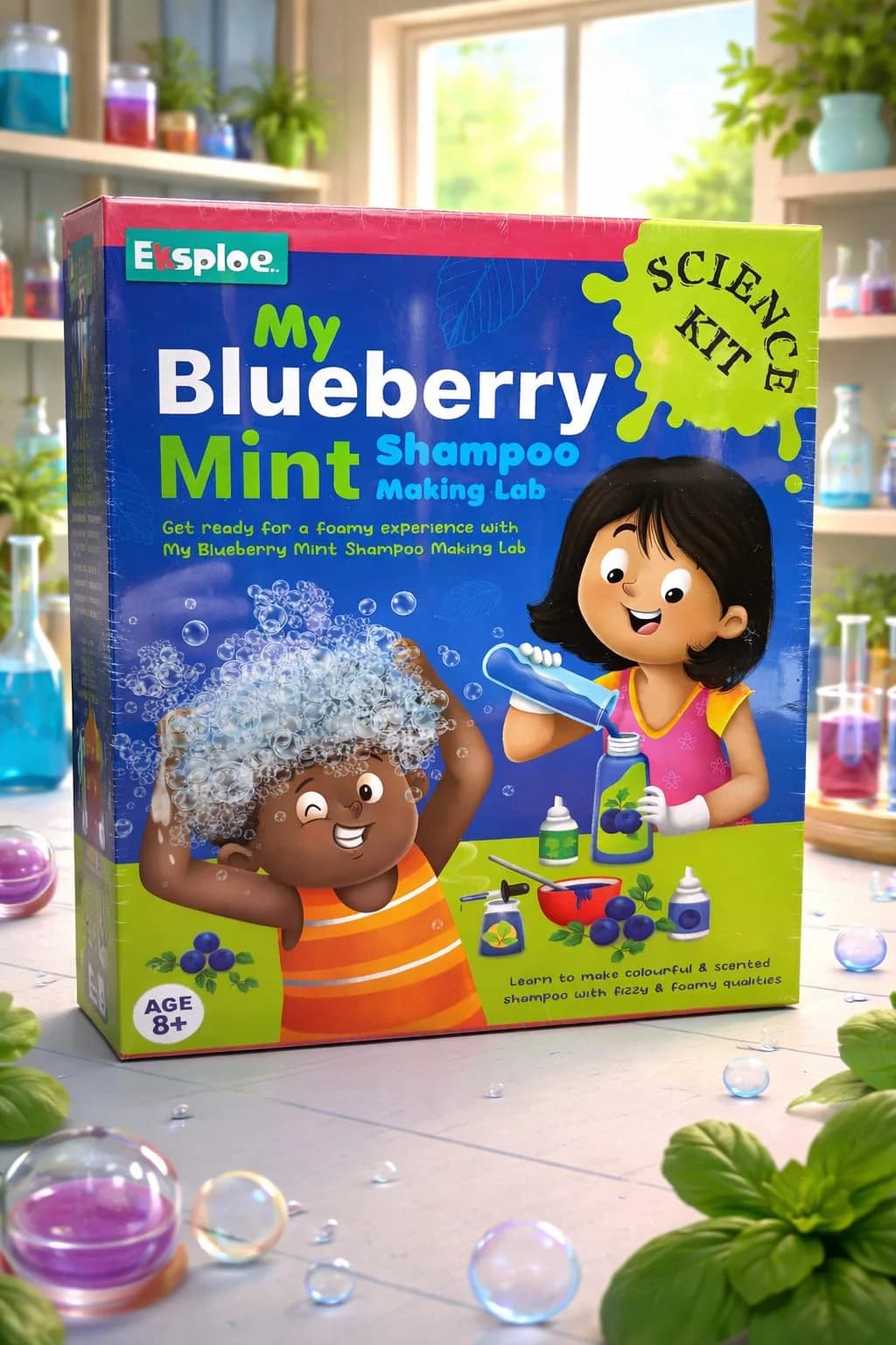 My Blueberry Mint Shampoo Making Lab / 6P