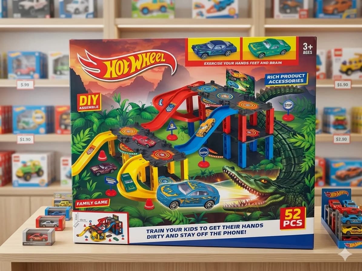 Hotwheel DIY Assemble 52P