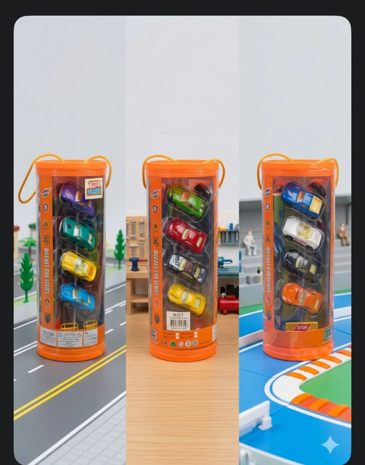 Kids Corner Diecast Car Series 12 pcs